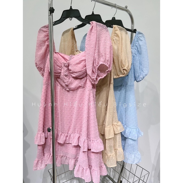 Đầm Voan Bi Bigsize 55-100kg