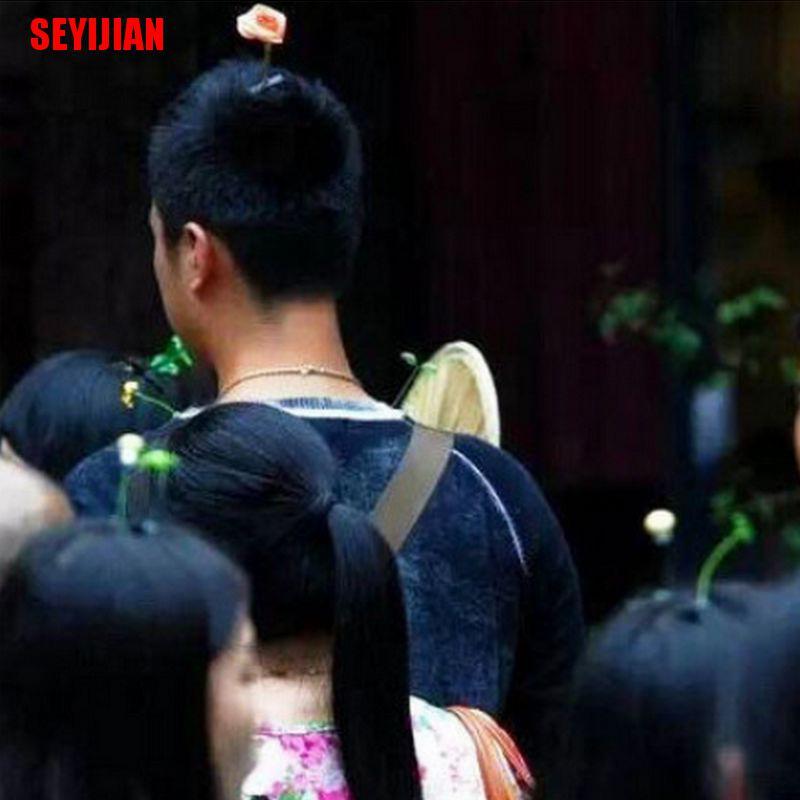 Kẹp Tóc Hình Mầm Non Dễ Thương Cho Bé