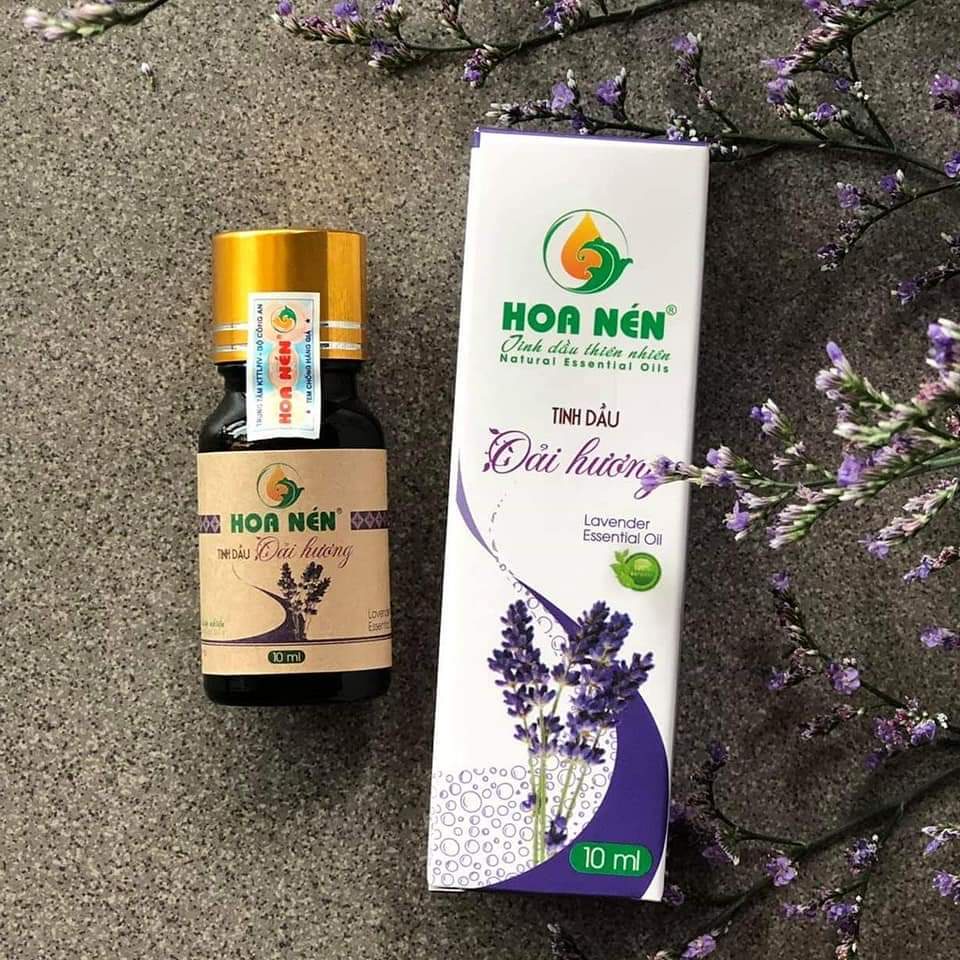 Tinh Dầu Oải Hương Nguyên Chất Hoa Nén 30ml - Giúp xông phòng khử mùi, giảm căng thẳng, xua đuỗi muỗi hiệu quả