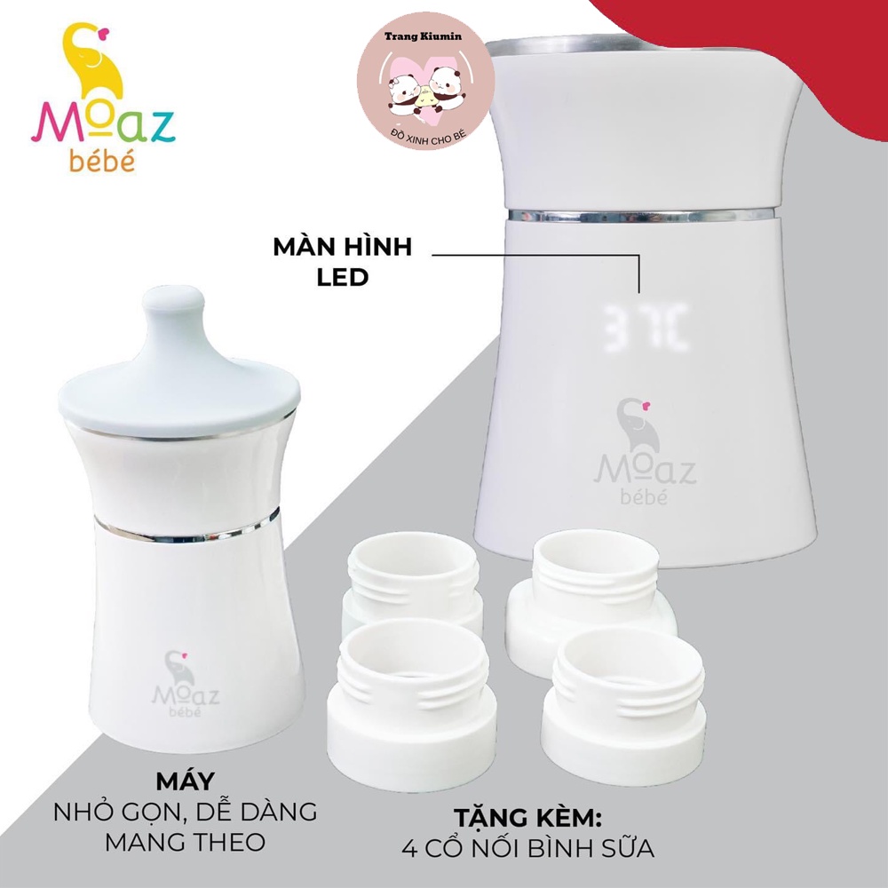 Máy Hâm Sữa Di Động Cầm Tay Moaz BéBé MB - 041