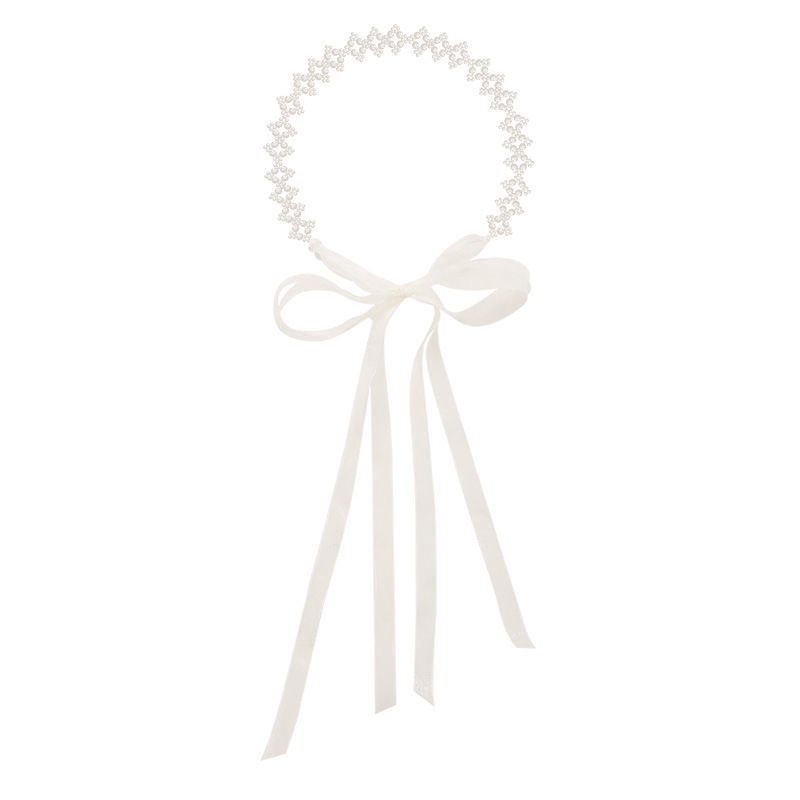 Băng Đô Đính Ngọc Trai Giả Phong Cách Hàn Quốc Thanh Lịch