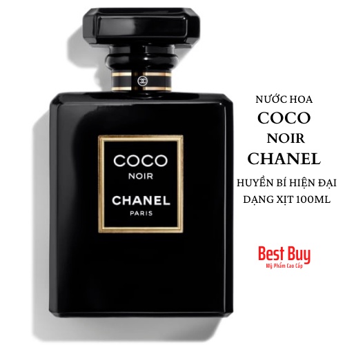 [PHÁP] Nước Hoa Chanel Coco Noir Eau De Parfum Đen Huyền Bí Quyến Rũ Hiện Đại 100ml