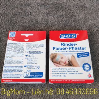 Miếng dán hạ sốt S-O-S của Đức