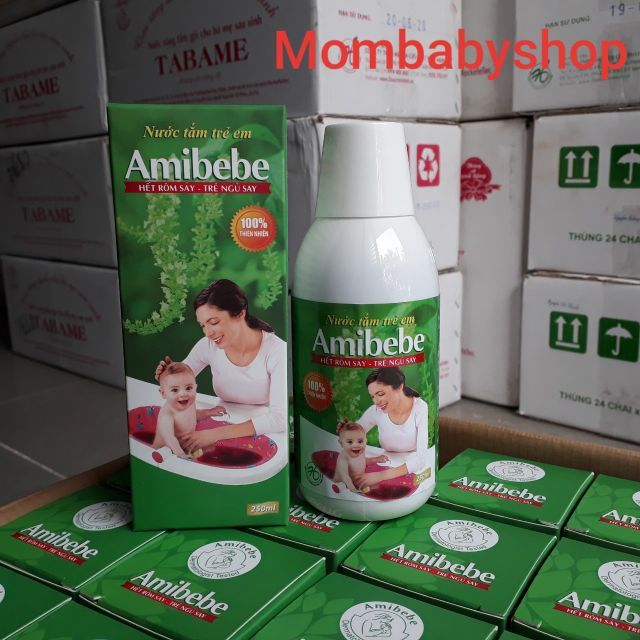 Amibebe - Nước tắm thảo dược cho trẻ sơ sinh và trẻ nhỏ.