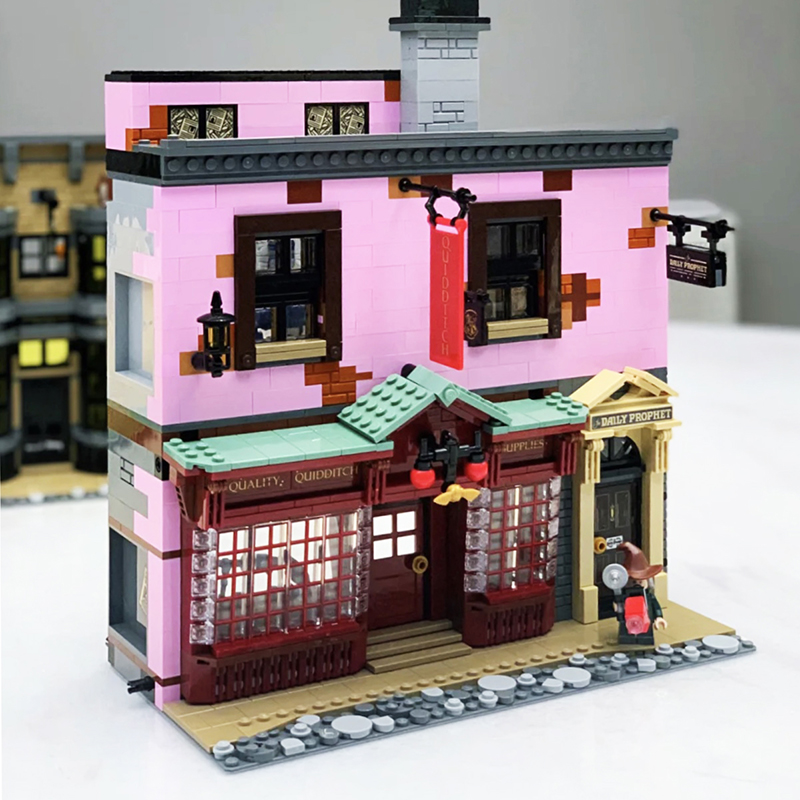 Lắp ráp Mô hình Harry Potter Diagon Alley 70071 LÔI ĐI CHEO 75978