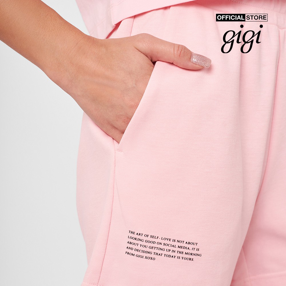 Gigi - Quần shorts nữ lưng thun năng động G3406S211408-41