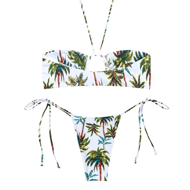 Đồ bơi hai mảnh BOLD BIKINI họa tiết Tropical mặc được nhiều kiểu