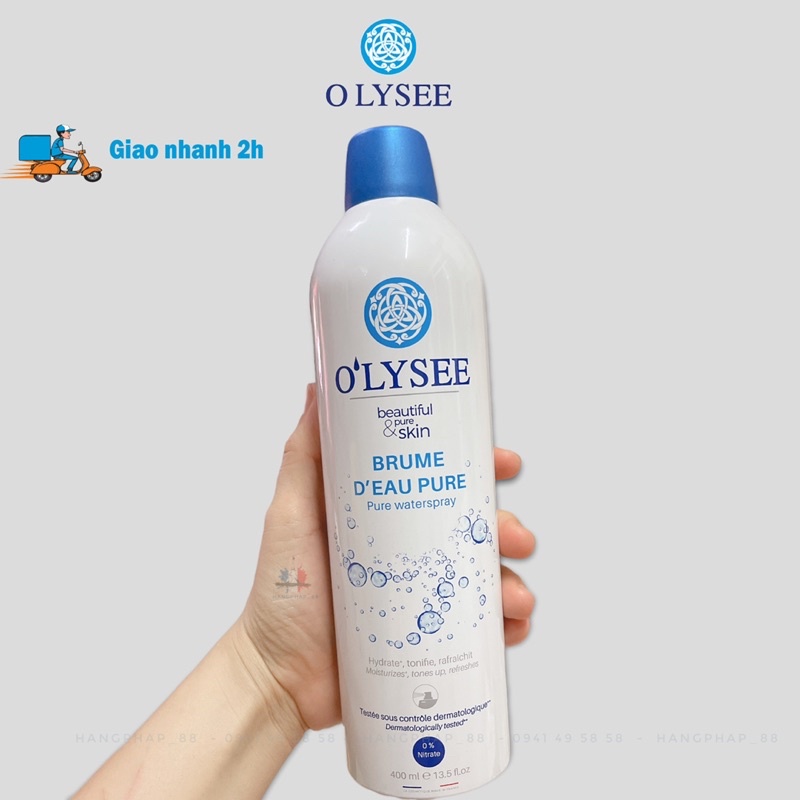 Xịt khoáng O’Lysee Pháp 400ml