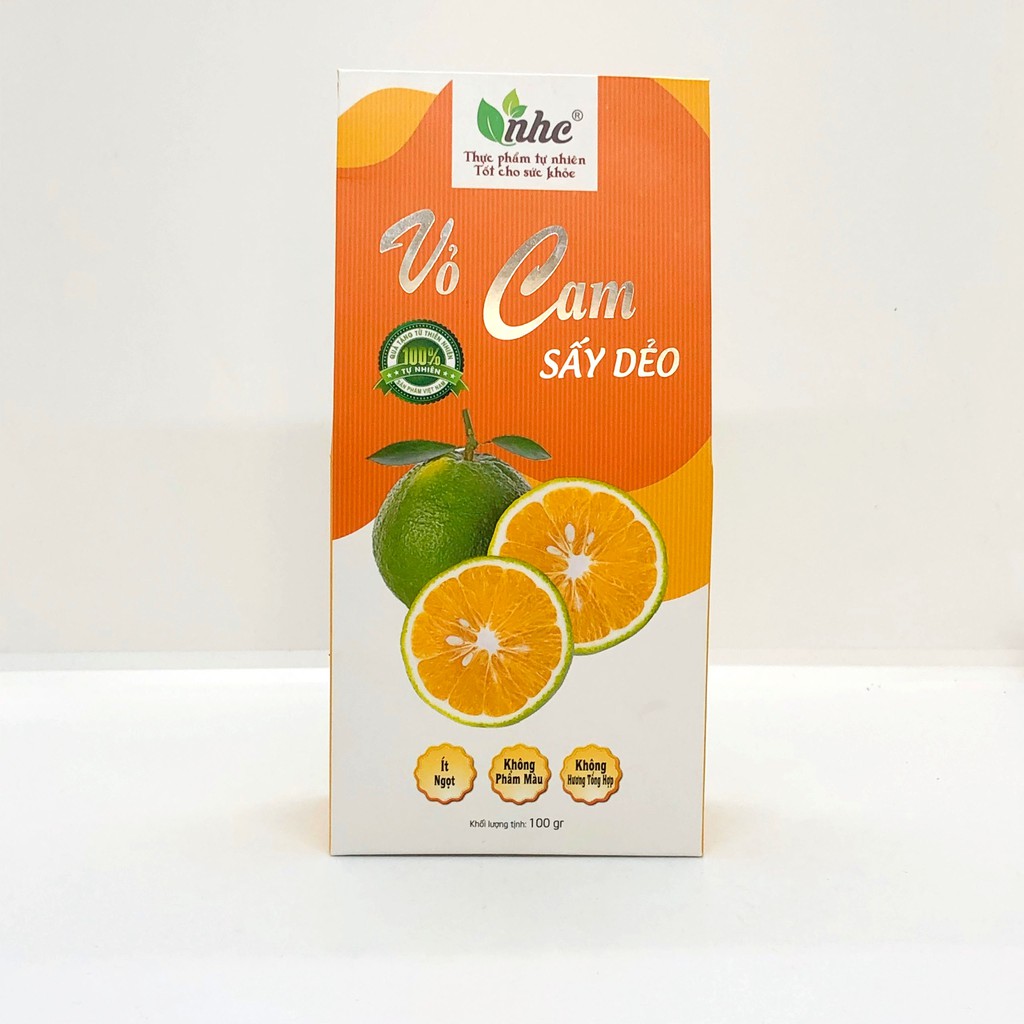 VỎ CAM SẤY DẺO Natural Health Convenient 100g