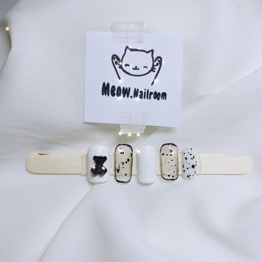 NAILBOX - Set 10 móng họa tiết dễ thương