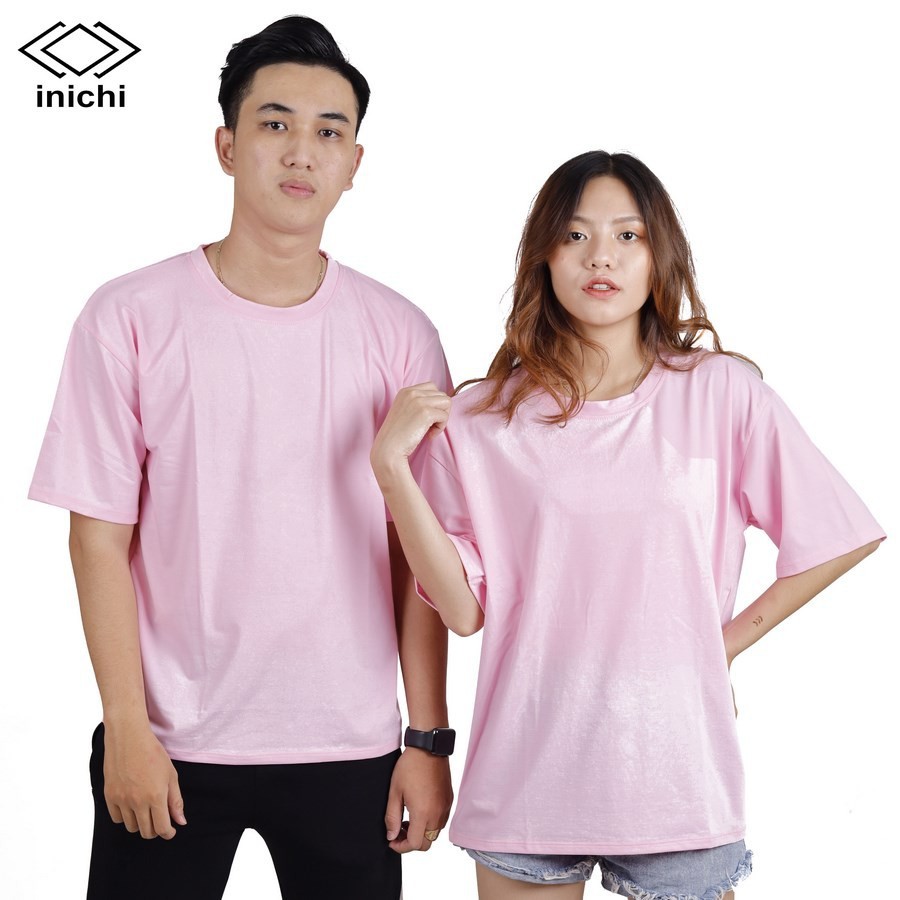Áo thun tay lỡ Unisex màu trơn BB form rộng cá tính IC614