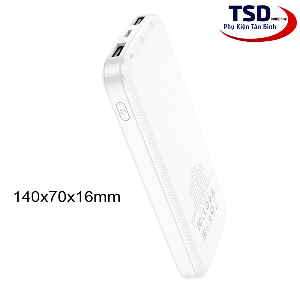 Pin Dự Phòng 10000mAh Borofone BJ17 Chính Hãng