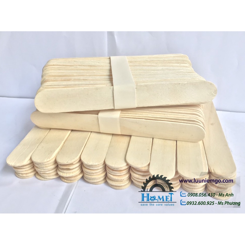 QUE ĐÈ LƯỠI - 2X15CM - QUE ĐẸP LÀM MÔ HÌNH