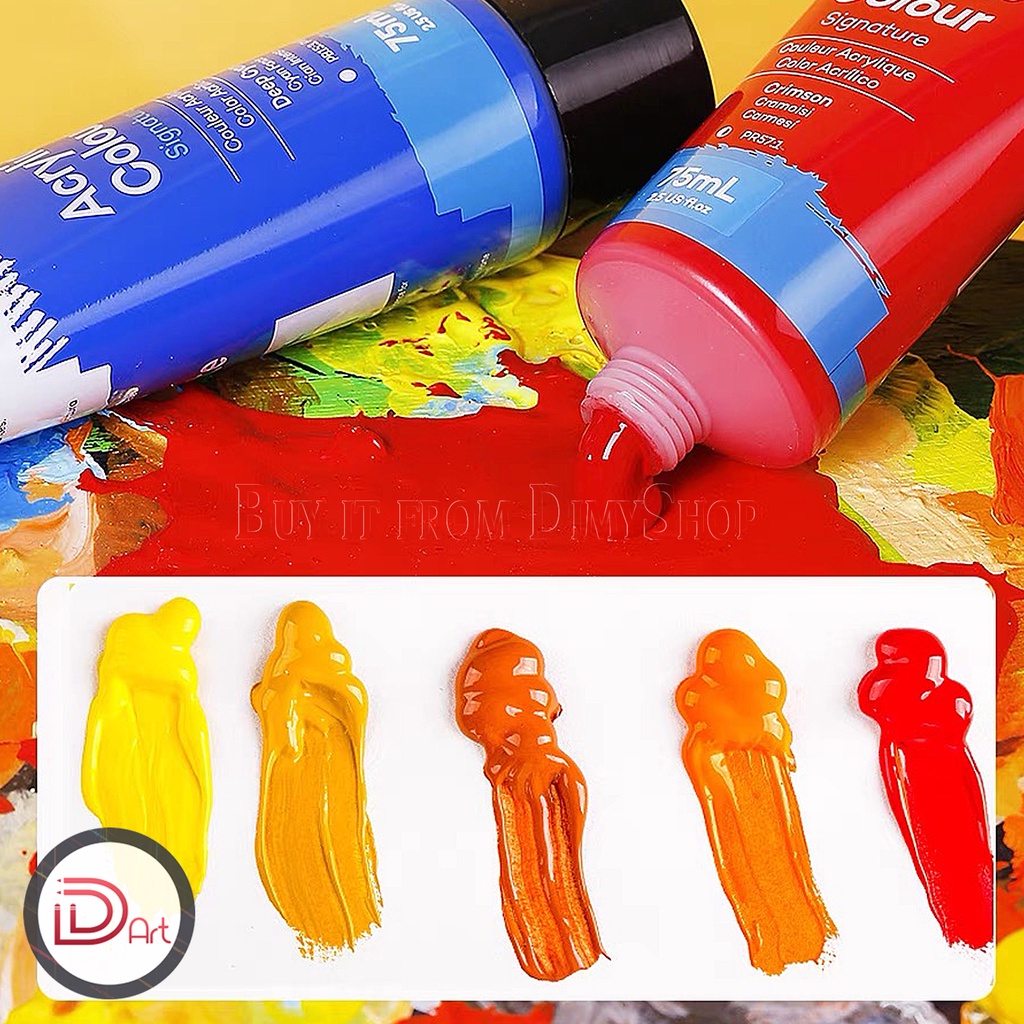 Màu vẽ acrylic Mont Marte 75ml