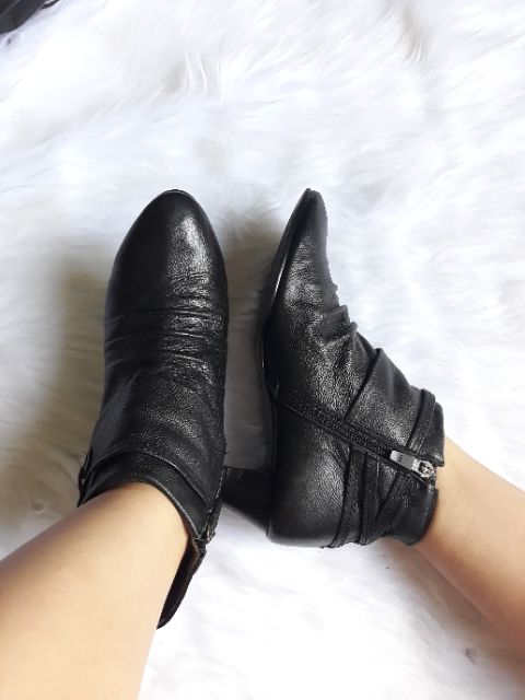 Bốt da thật size 36