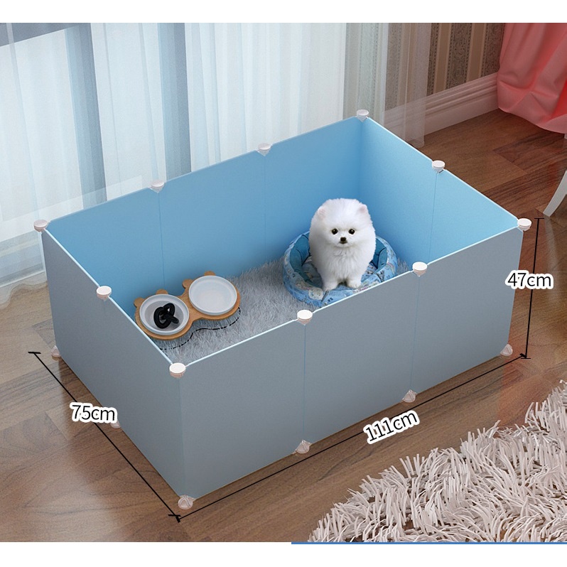 Combo chuồng quây nhựa cho chó mèo, Nhiều màu sắc lựa chọn