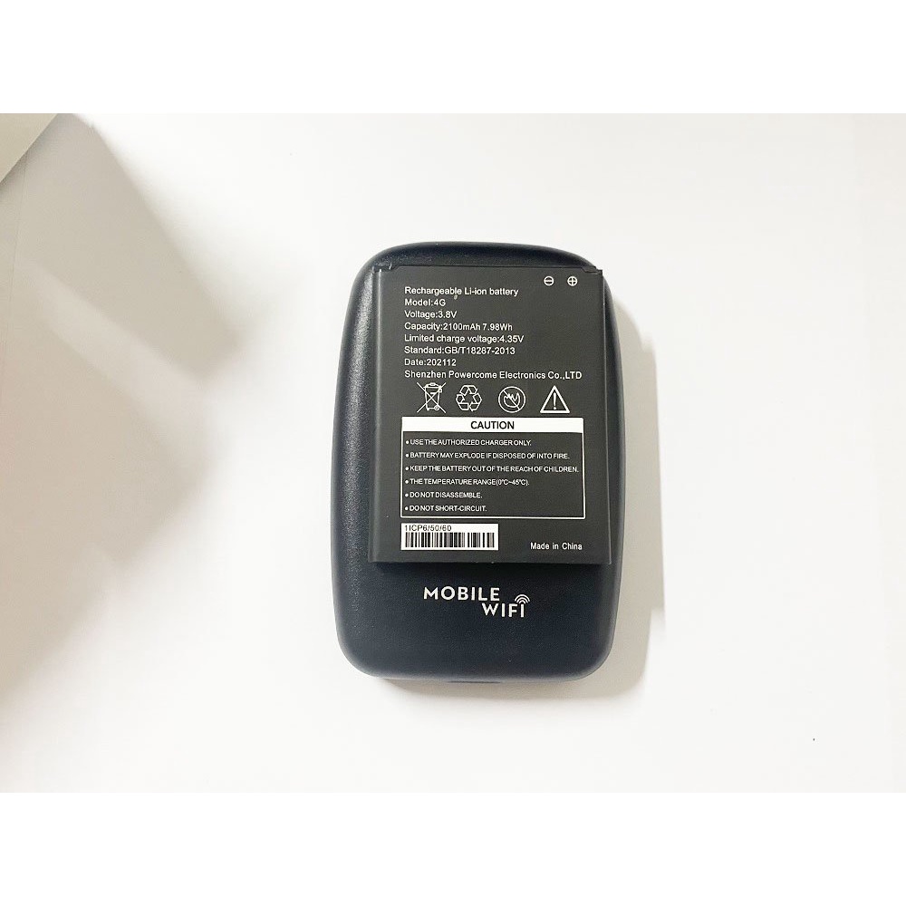 Pin cục phát wifi ZTE WD680 và MF925, MF901, MAX SPEED 4G LTE - 2100mAh