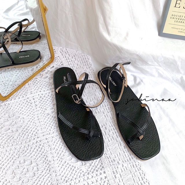 Giày Sandal C55 xỏ ngón mảnh siêu xinh