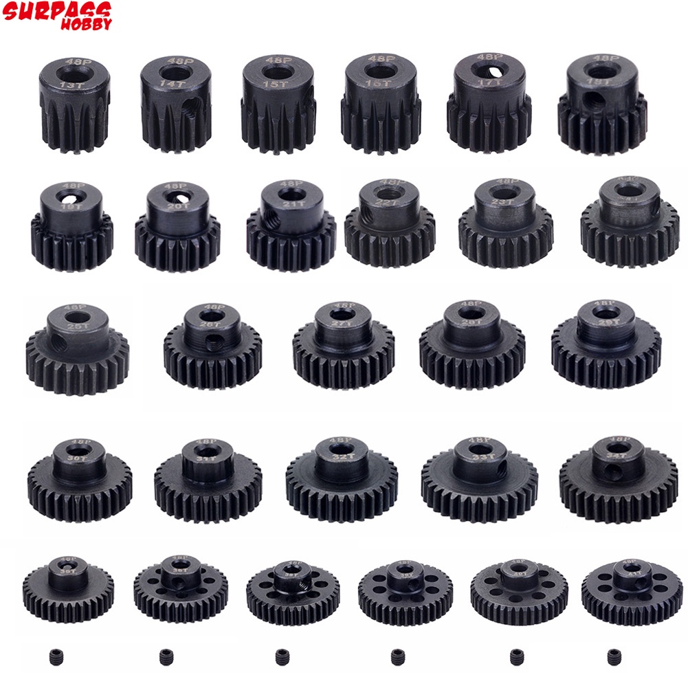 Set 5 Bánh Răng 48dp 3.175mm 13t 14t 15t 16t 17t 18t 19t 20t 21t 22t 23t Chuyên Dụng Cho Xe Mô Tô 1 