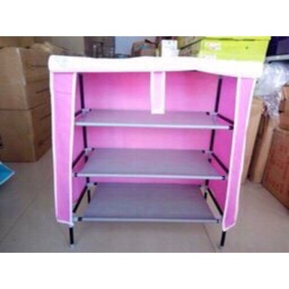 [Free Ship] Tủ giày 3d 4 tầng