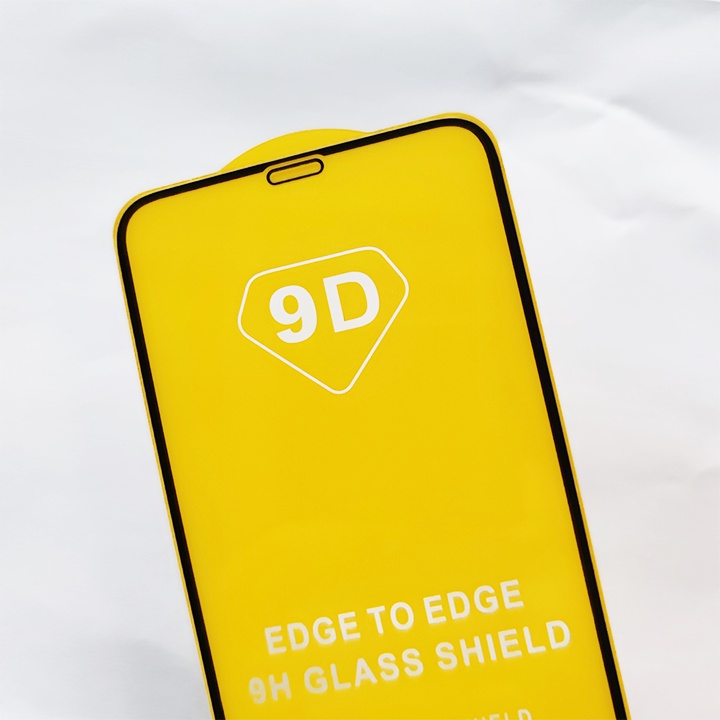 Kính Cường Lực Apple iPhone 11 Pro 9D Full Keo Full Màn Hình - Miếng Dán Màn Hình Cao Cấp - Viền Đen