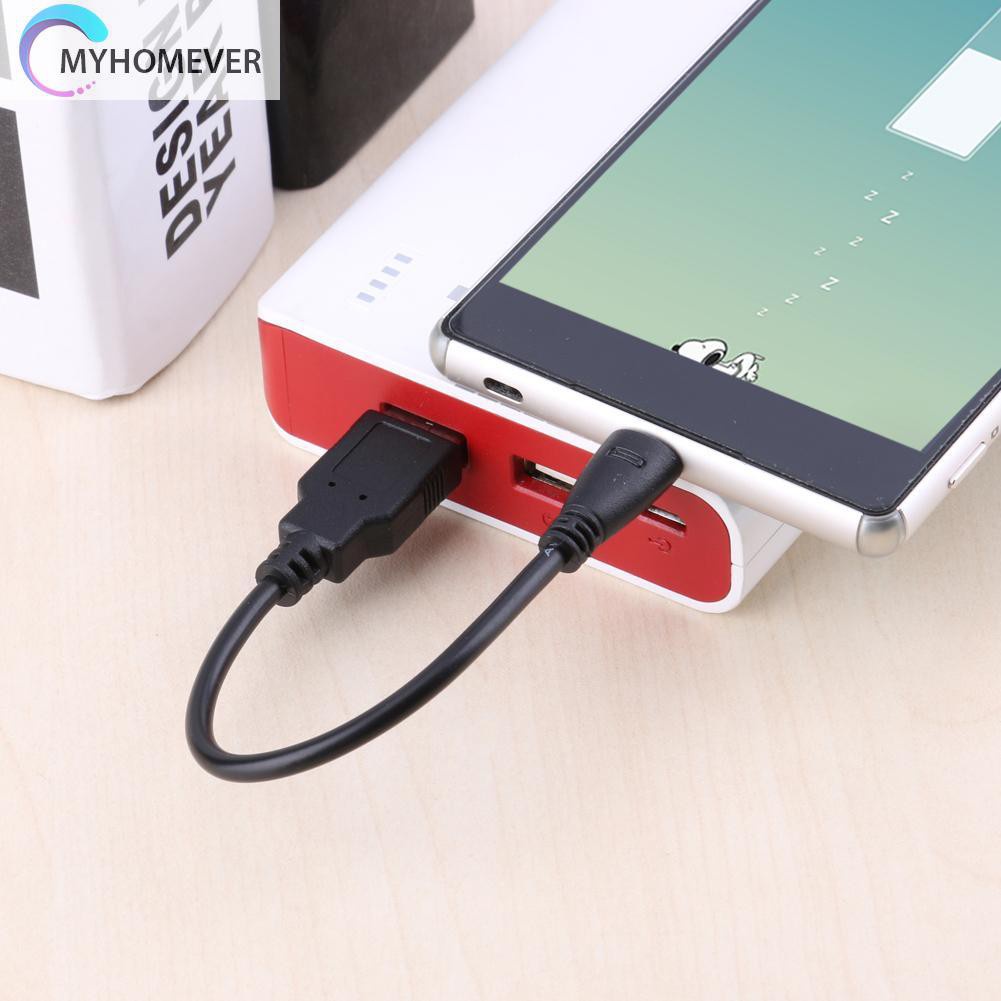 myhomever 50cm Short Micro USB 1A Charging Data Cable Cord for Android Phone Tablet