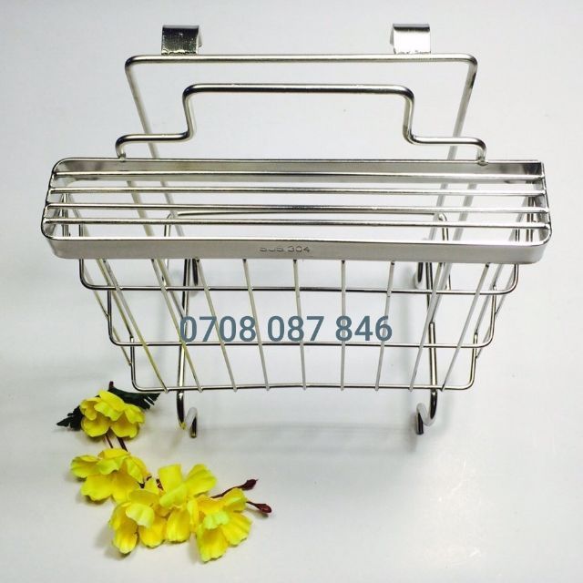 Kệ để dao thớt INOX 304 (1 thớt và 2 thớt)- Máng dao thớt