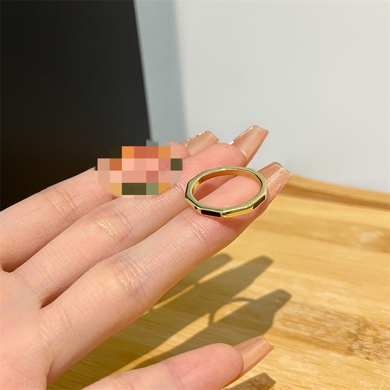 Nhẫn Trang Sức Màu Đen Thời Trang Hàn Quốc 2022 F695