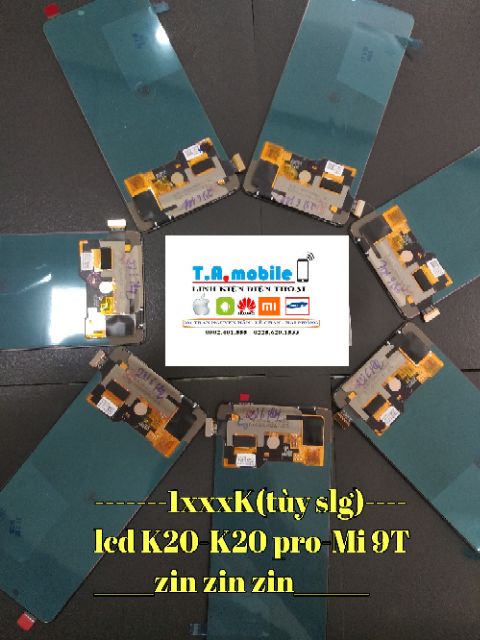Màn hình xiaomi K20, K20 pro, Mi 9T zin H/dẫn phần mô tả
