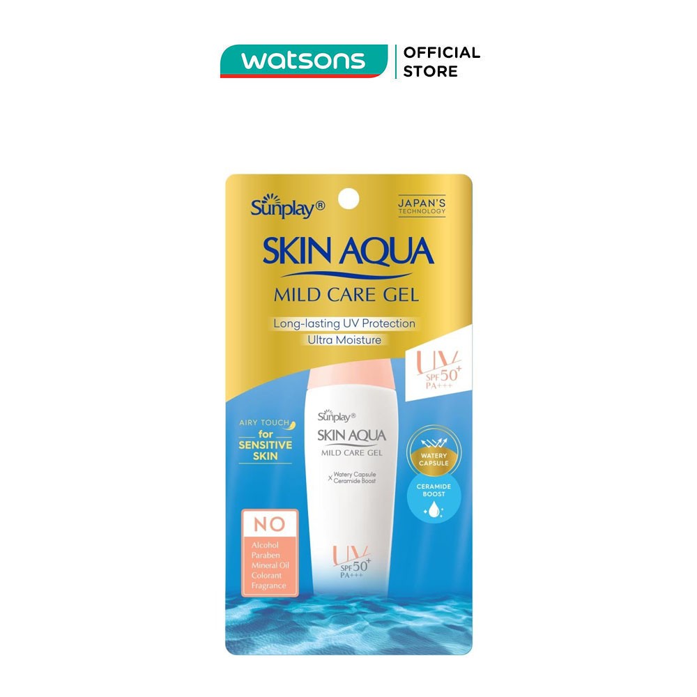 Gel Chống Nắng Sunplay Skin Aqua Mild Care Gel Cho Da Nhạy Cảm SPF50+ PA+++ 25g