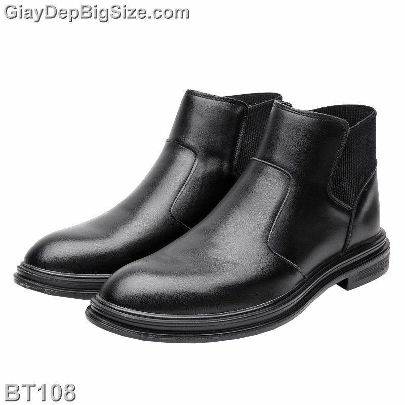 Giày Boot (bốt) Chelsea, giày cổ cao big size cỡ lớn EU:45-46 cho nam chân to cân đối