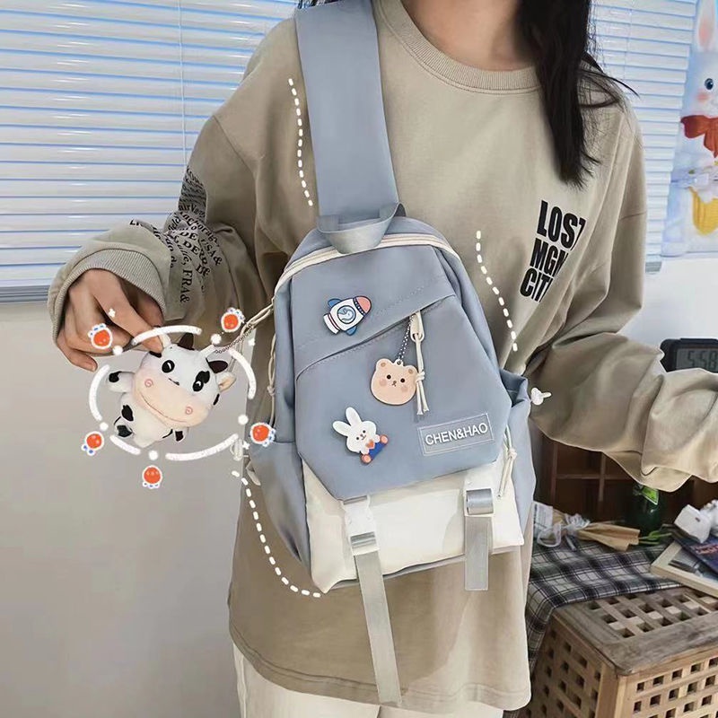 Túi ngực sách chéo Thiết Kế Dễ Thương Phong Cách Nhật Bản