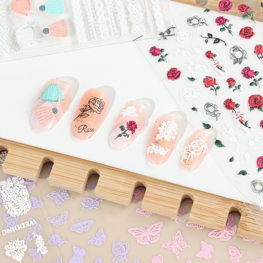 Miếng Dán Trang Trí Móng Tay Nghệ Thuật