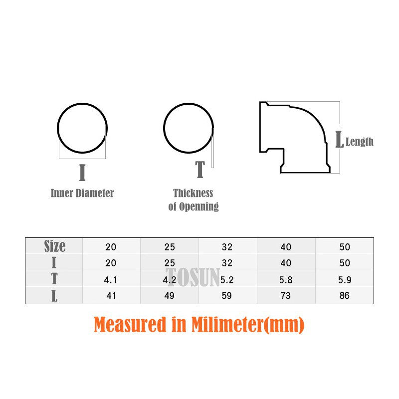 Set 2 đầu nối chữ T cho ống nước hồ cá
