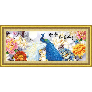 Tranh thêu chữ thập Gia hòa vạn sự hưng DLH-222972