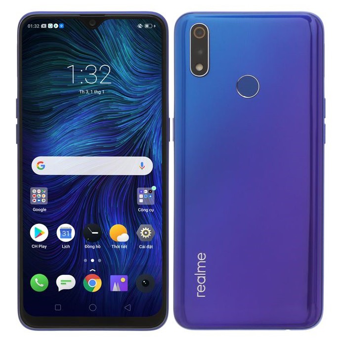 [Mã ELMALLMT giảm 10% đơn 1.5TR] Điện thoại Realme 3 Pro 6GB 128GB - Hàng chính hãng