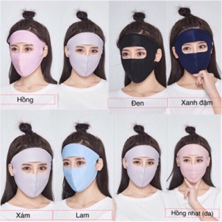 KHẦU TRANG NINJA KÍN MẶT - KHẨU TRANG KÍN MẶT CÓ CHỐNG TIA UV