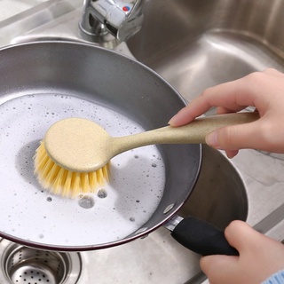 Bàn chải cán dài vệ sinh rửa chén / chà nồi cho nhà bếp gia đình