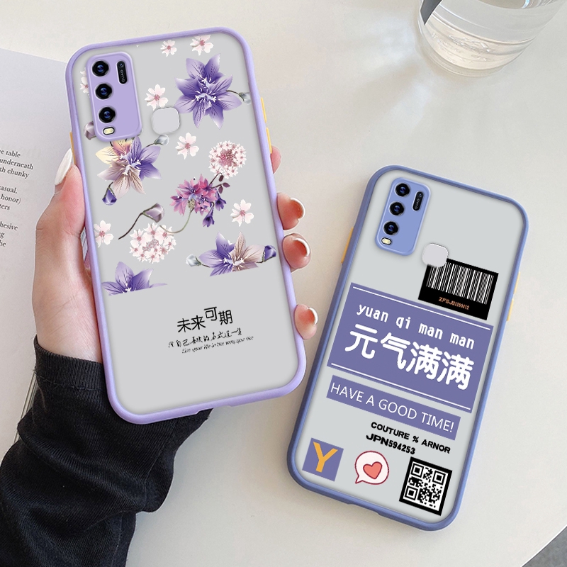 CASE VIVO Y50 Y30 S1 Z1 PRO V19 V17 V15 V9 Y19 Y17 Y15 Y12 Y91C Y91 Y93 Y95 X23 X27 X30 X50 Cartoon Skin feel soft Protect the camera case