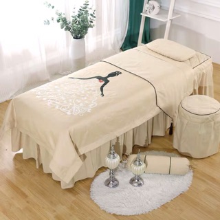 Bộ ga 4 món trải giường spa
