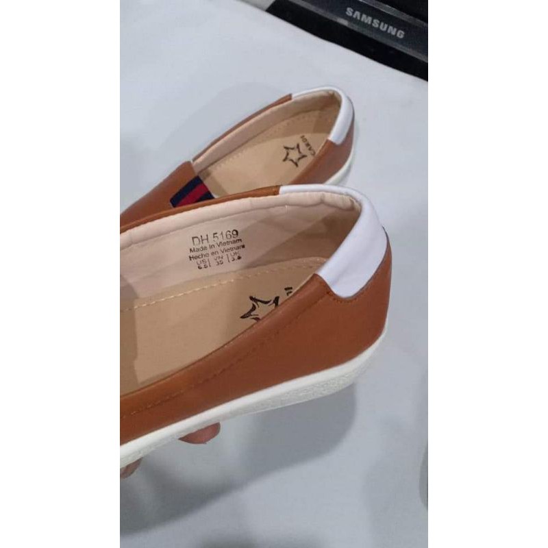 (Giá gốc 340k)Giày slip on nữ da cao cấp vnxk đi êm bền đẹp | BigBuy360 - bigbuy360.vn