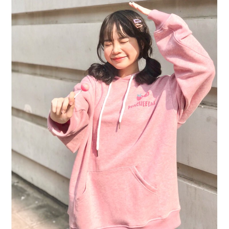 UPZ Áo Khoác Hoodie In Peachee (6 Màu) | BigBuy360 - bigbuy360.vn