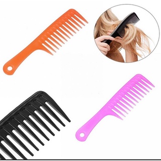 Lược răng thưa, răng to chải tóc xoăn, tóc rối