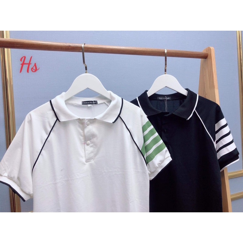 Áo Polo jaclang viền tay HS6