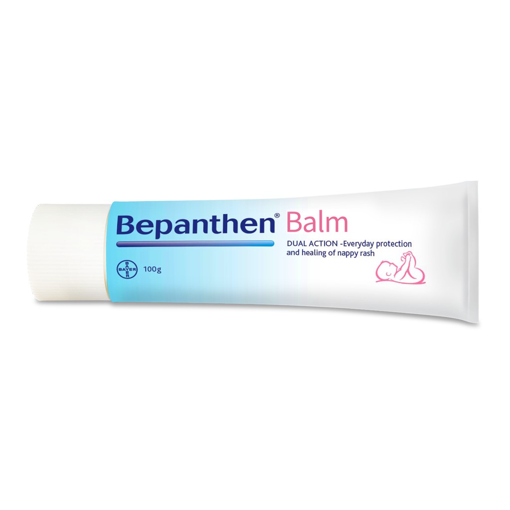 Kem chống hăm Bepanthen Balm dạng kem mỡ - tuýp 100g - Tặng 4 khẩu trang vải