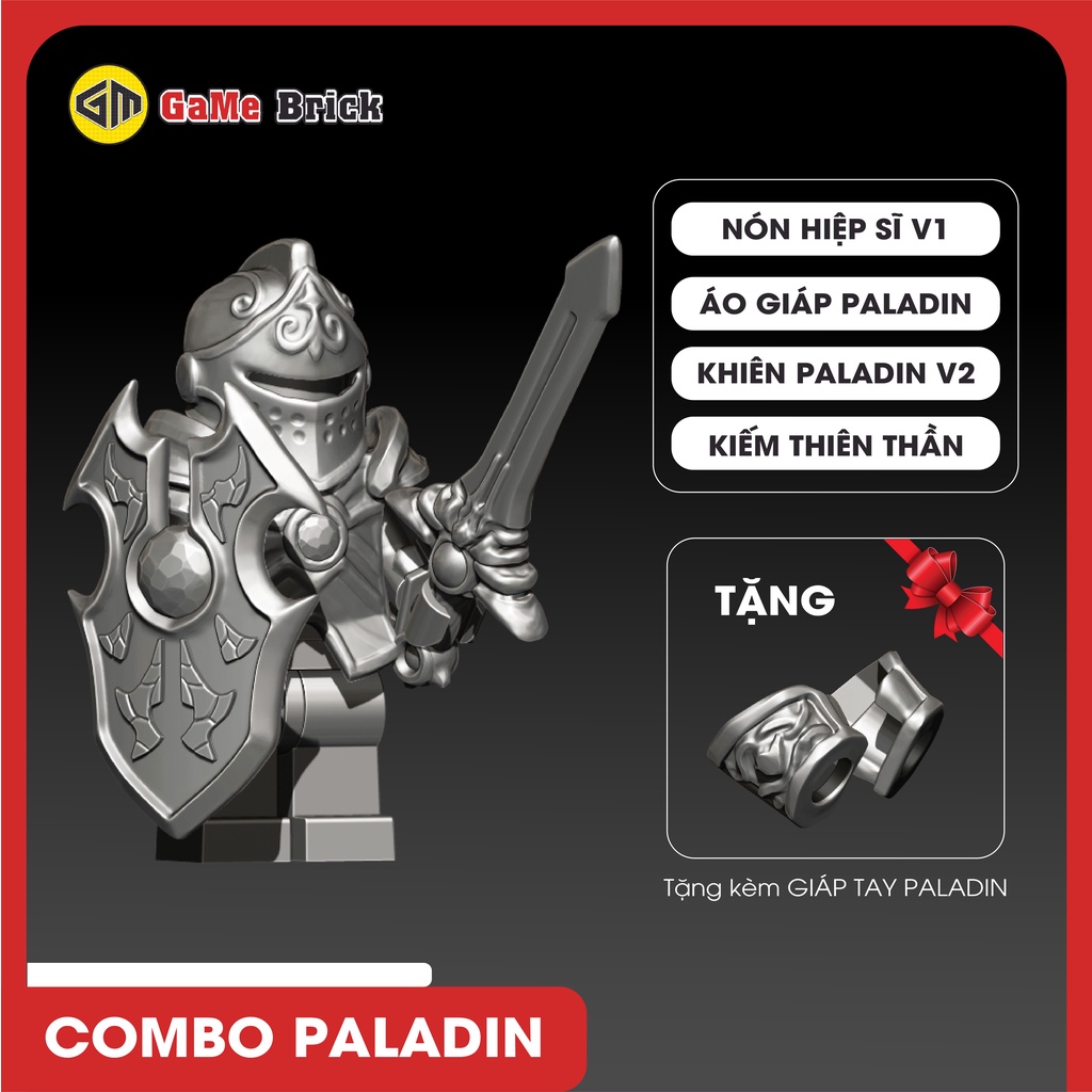 Phụ kiện Lego - Combo Paladin