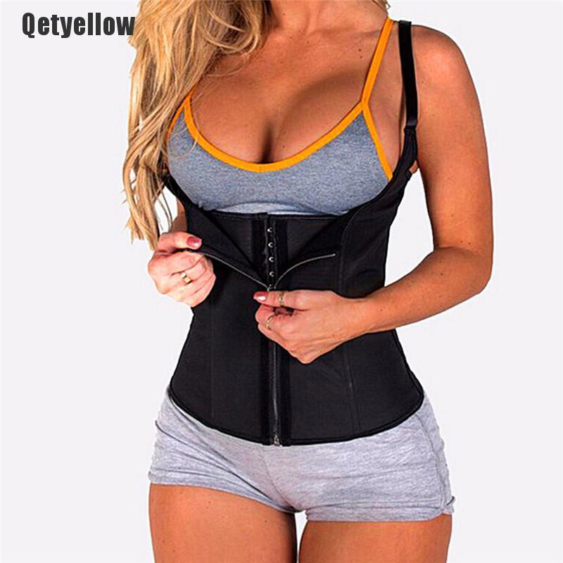 Áo nịt bụng định hình vòng eo thon gọn màu đen