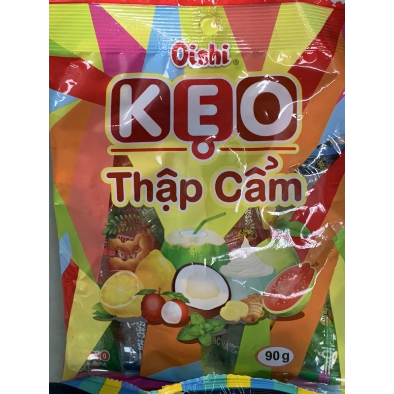 Kẹo Oishi Đủ Vị Gói 90g