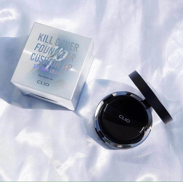 (CÓ BILL) PHẤN NƯỚC TRANG ĐIỂM CLIO KILL COVER FOUNWEAR CUSHION XP SPF 50+PA+++ | BigBuy360 - bigbuy360.vn