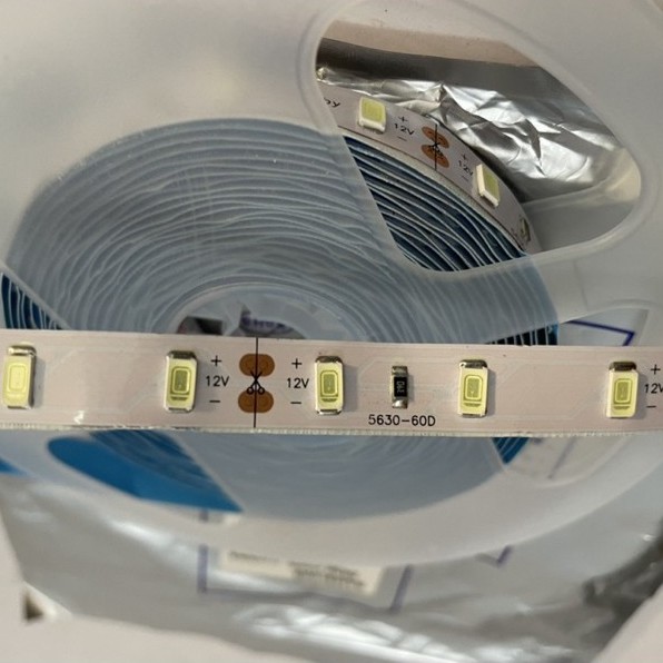 CUỘN LED DÂY DÁN 5M 5630 Siêu Sáng - Cuộn Led Dây Dán 5M Điện 12V Siêu Sáng 5630